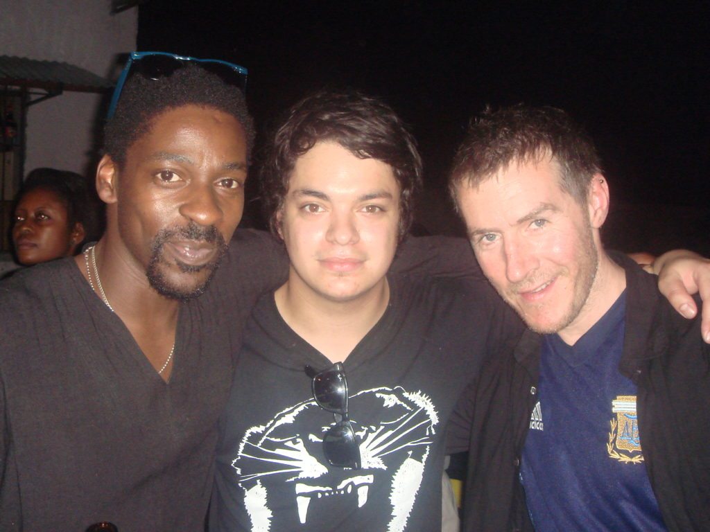 Remi Kabaka, Sam Duckworth and Robert Del Naja (from left to right), photo by Stephen Budd