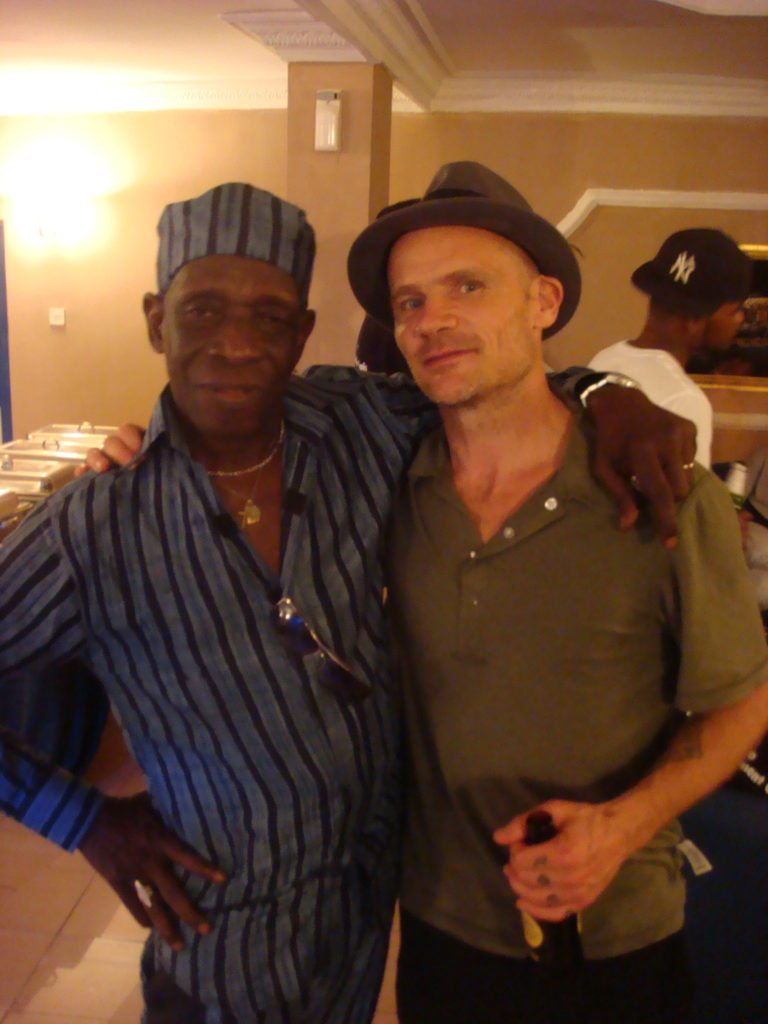 Tony Allen and Flea, photo by Stephen Budd