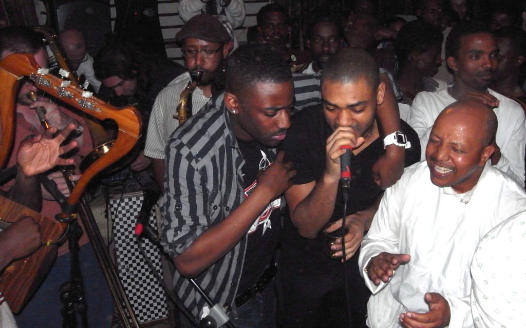 Kano and Bashy going in! Photo by Stephen Budd