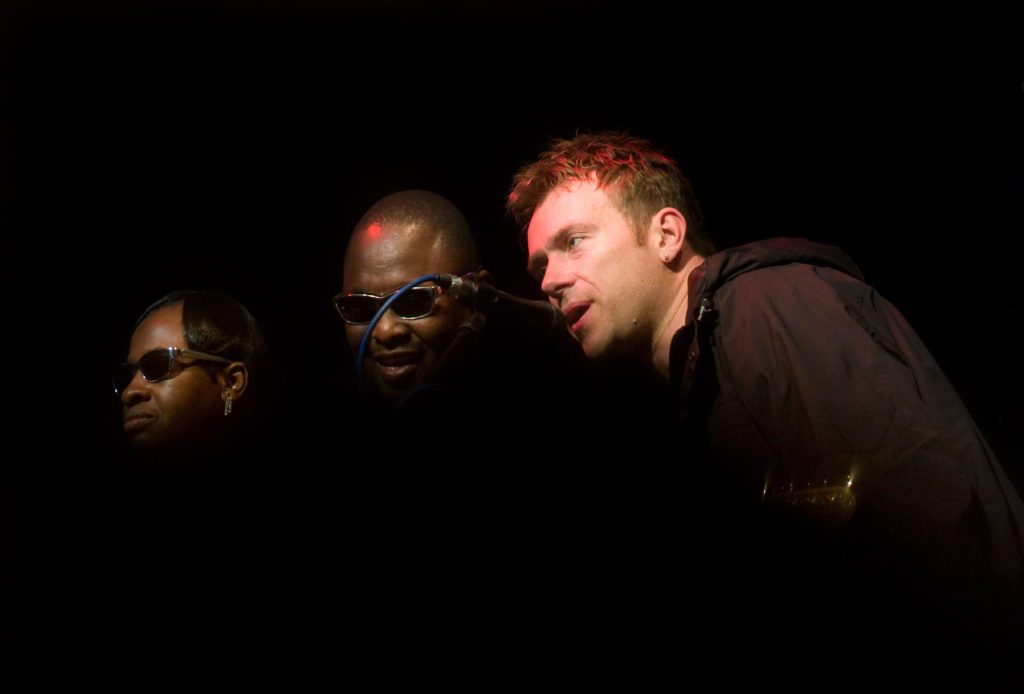 Amadou and Mariam with Damon Albarn by Adiran Boot