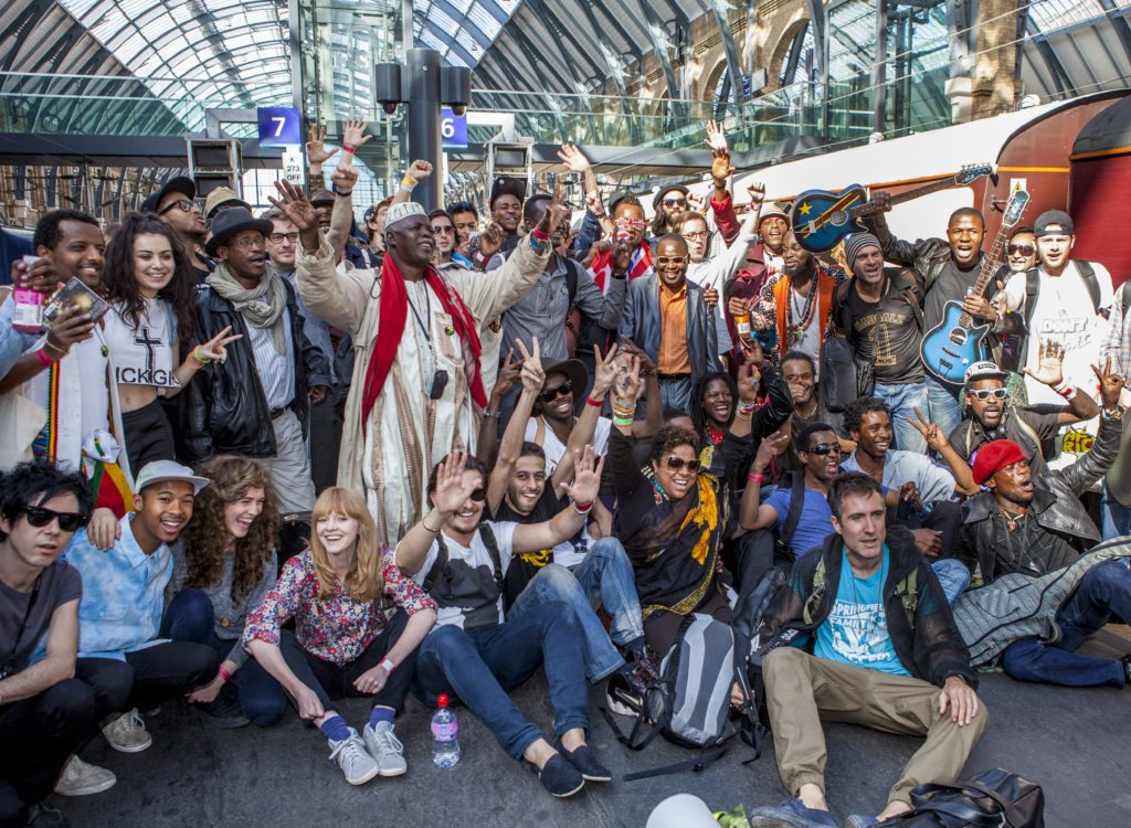 Arrival at King's Cross, photo by John Sturrock